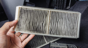 dirty home air filter