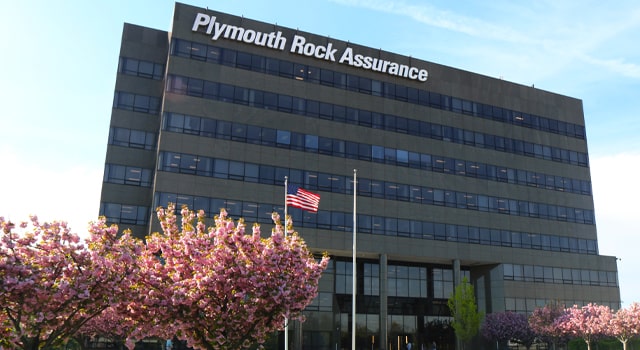 Plymouth Rock Assurance New Jersey home office building.