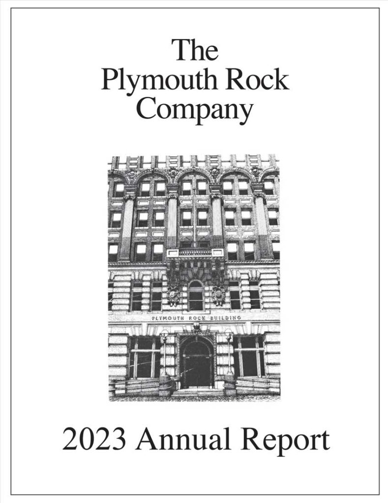 Plymouth Rock Annual report